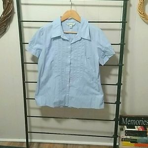 Women's LG St. John's Bay Button-Up Shirt